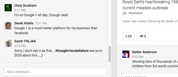 Google+ sealed fate and my disagreement about it